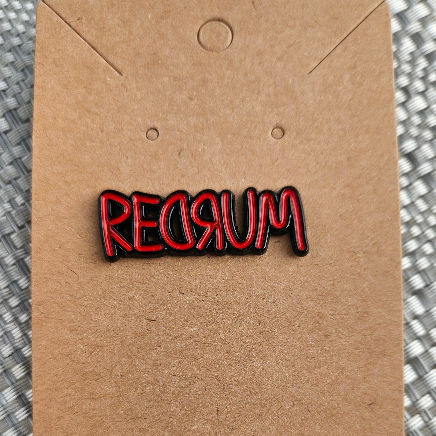 Redrum Lapel Pin