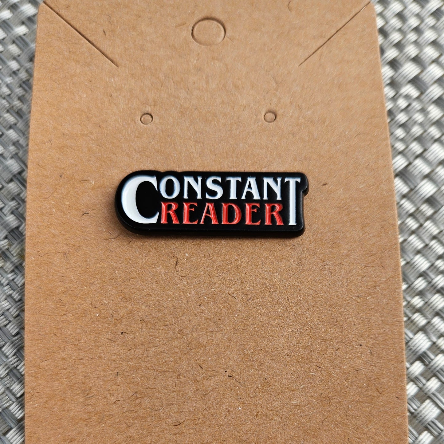 Constant Reader Lapel Pin