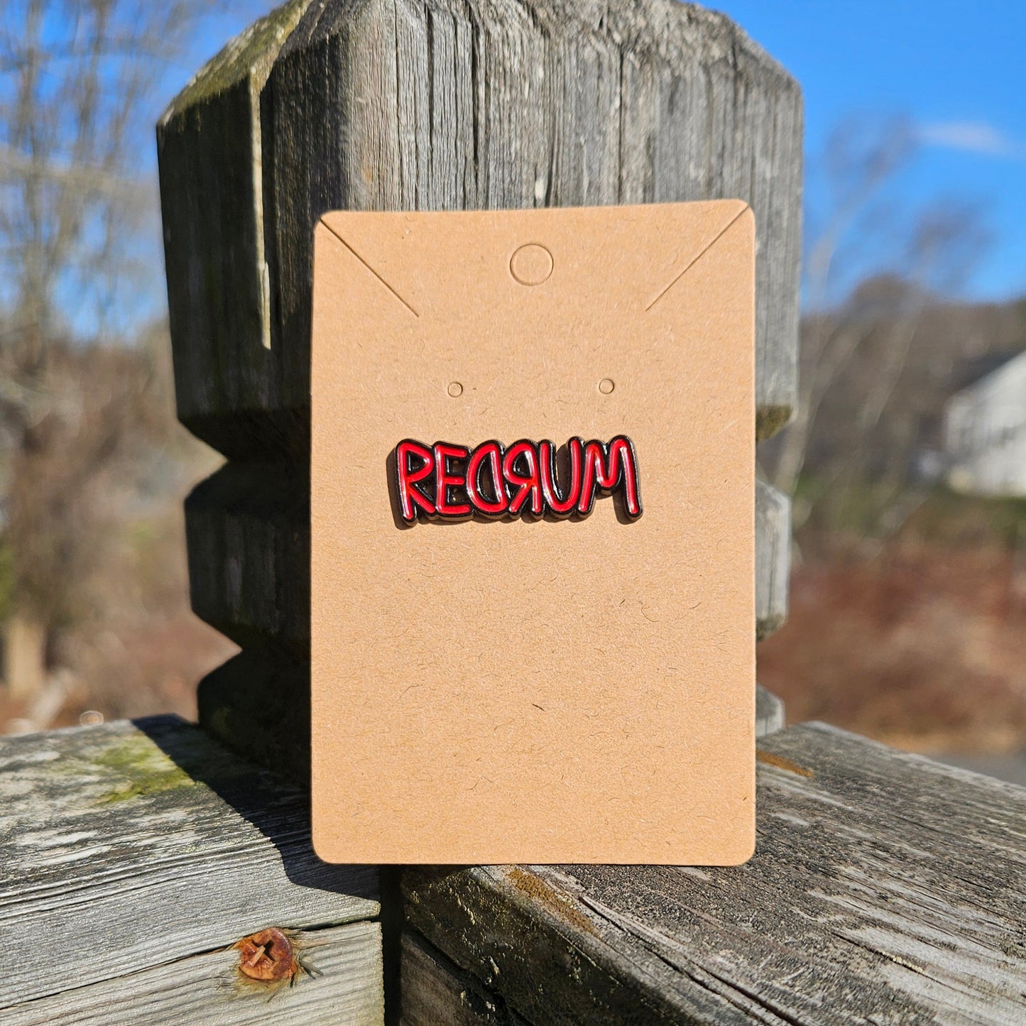 Redrum Lapel Pin