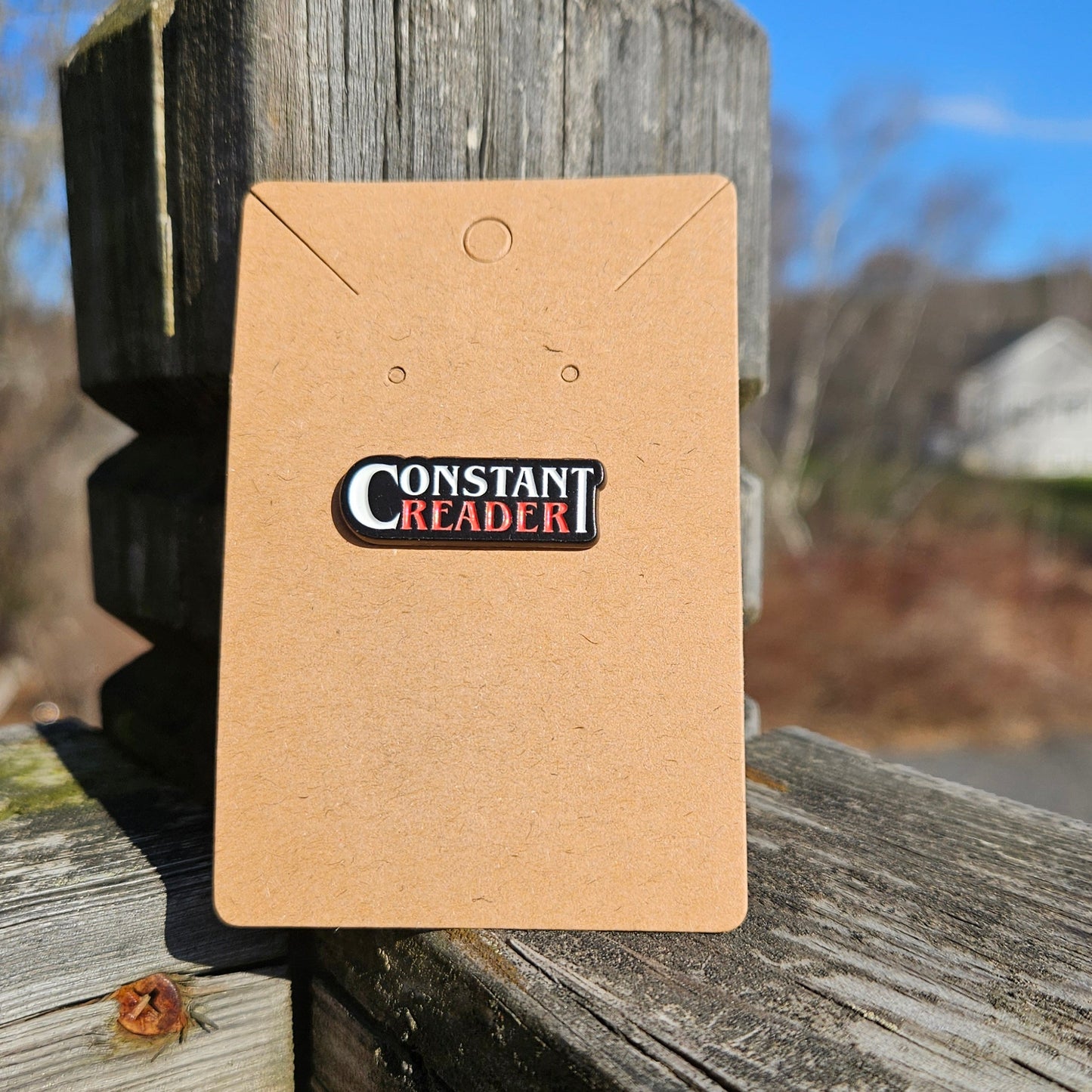 Constant Reader Lapel Pin
