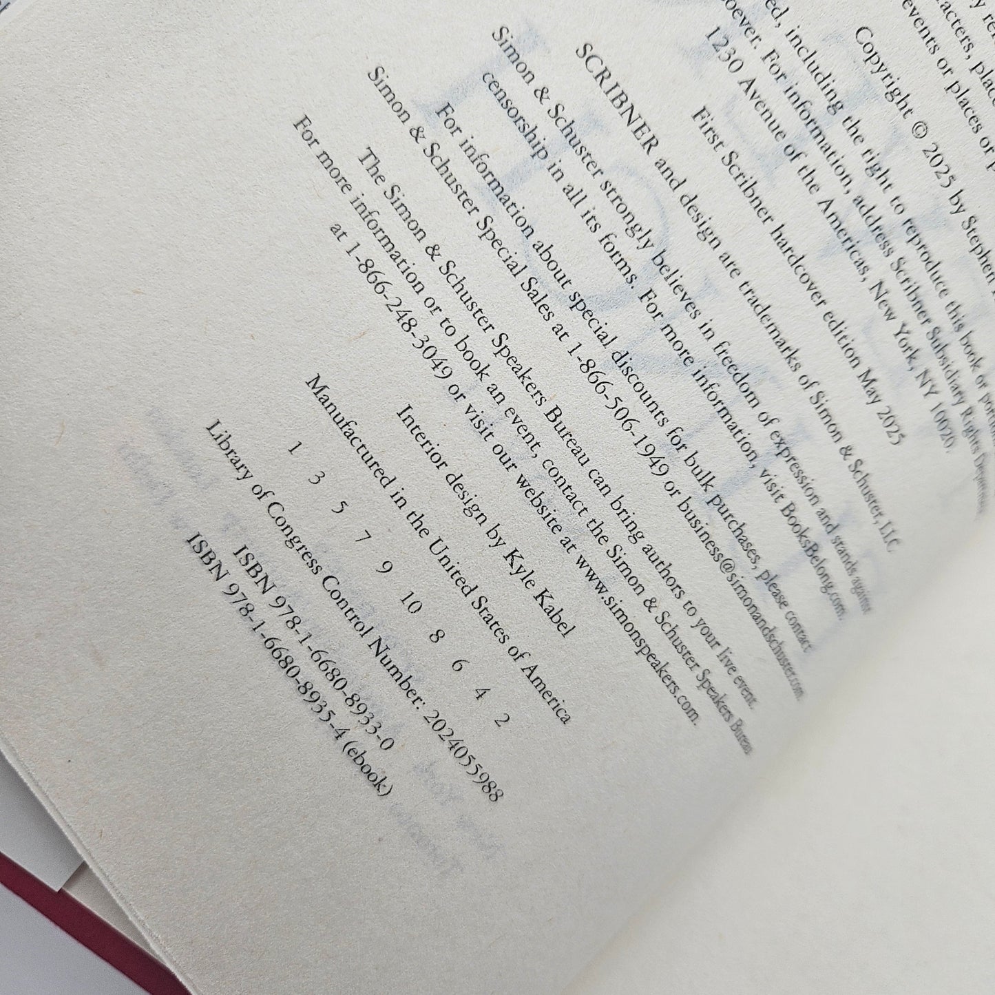 Never Flinch ~ 1st ed