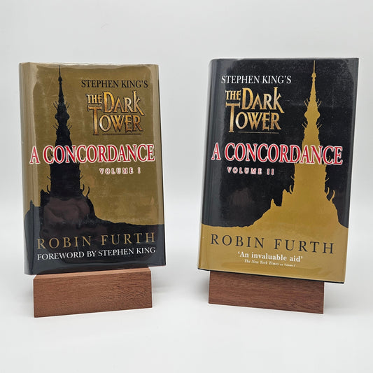 The Dark Tower Concrodance Vol 1 and Vol II ~ Signed by author Robin Furth