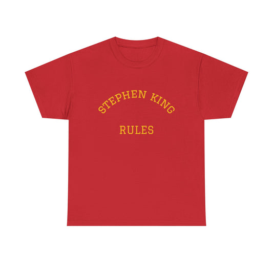Stephen King Rules Unisex Heavy Cotton Tee