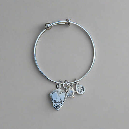 Expandable Pennywise Bangle Bracelet