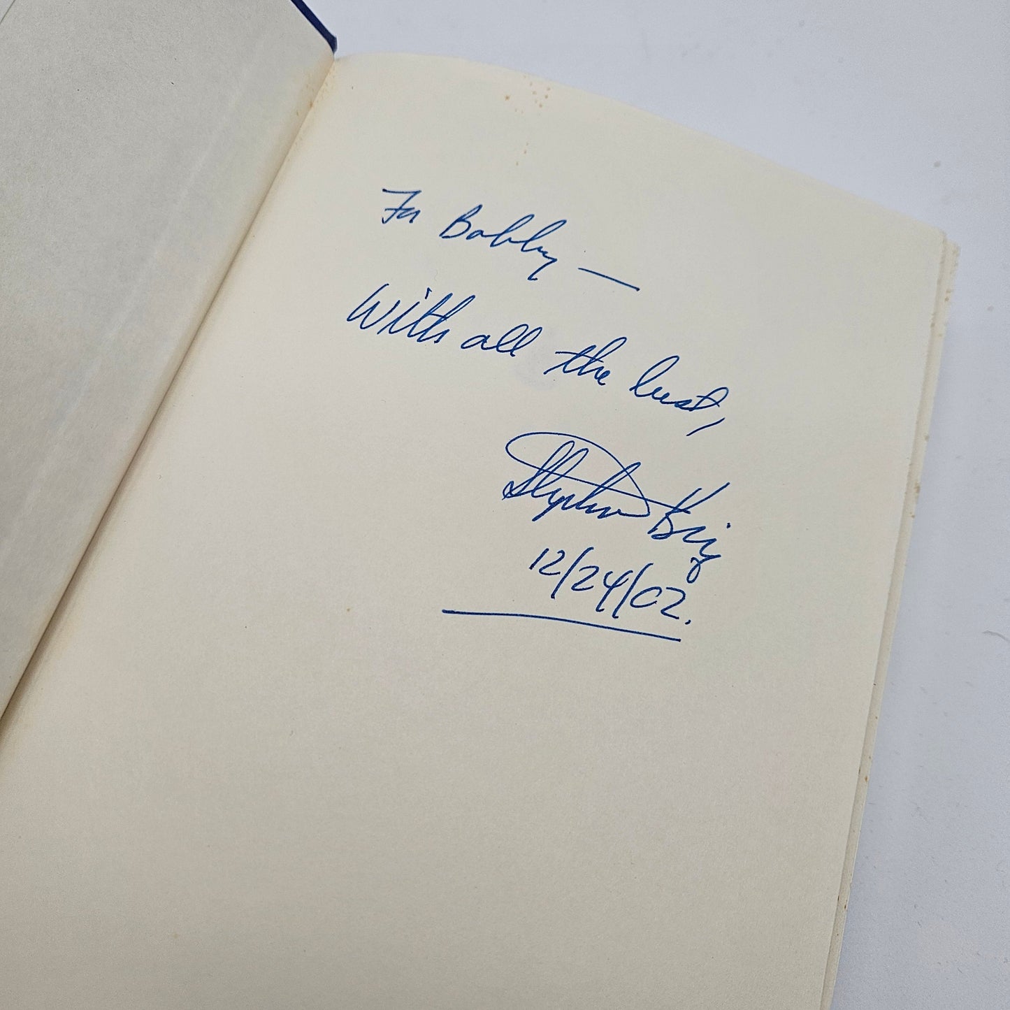 From a Buick 8 ~ Inscribed