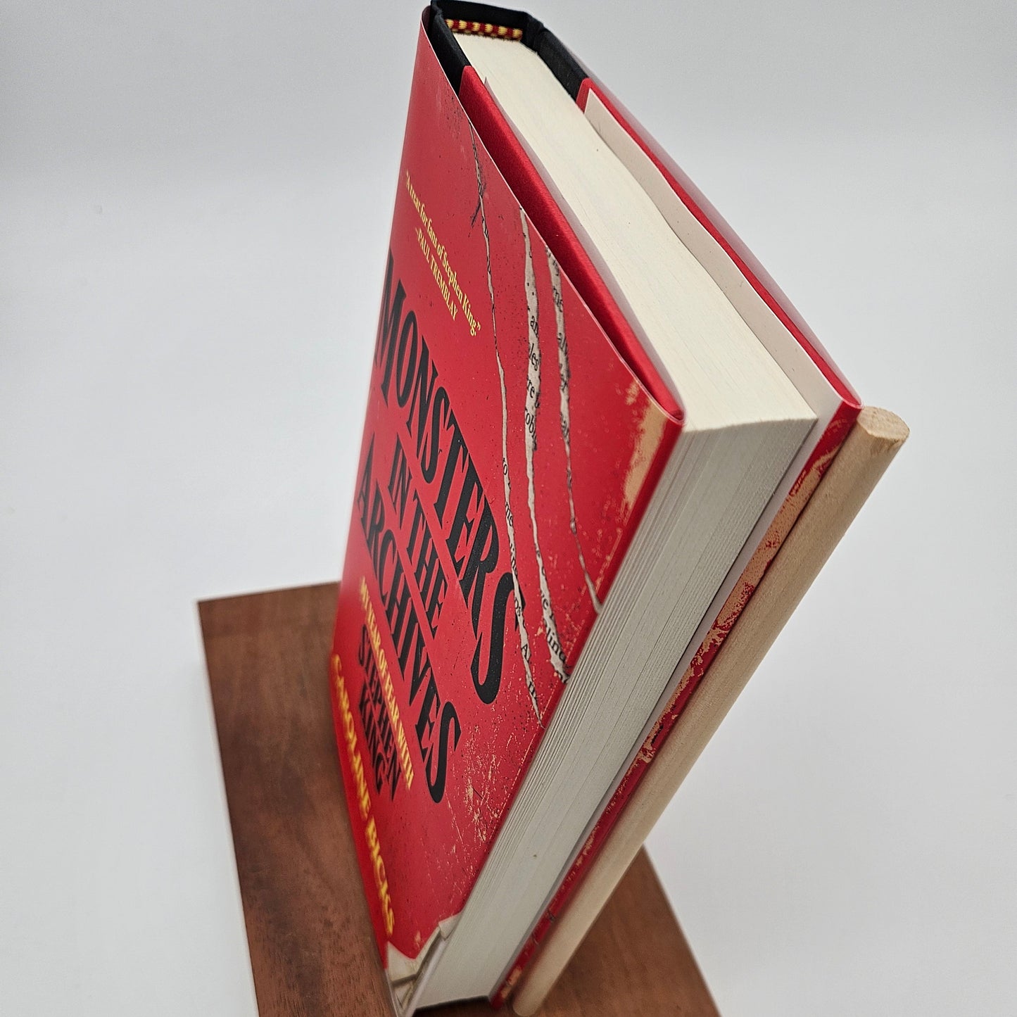 Monsters in the Archives: My Year of Fear with Stephen King ~ Signed by author Caroline Bicks